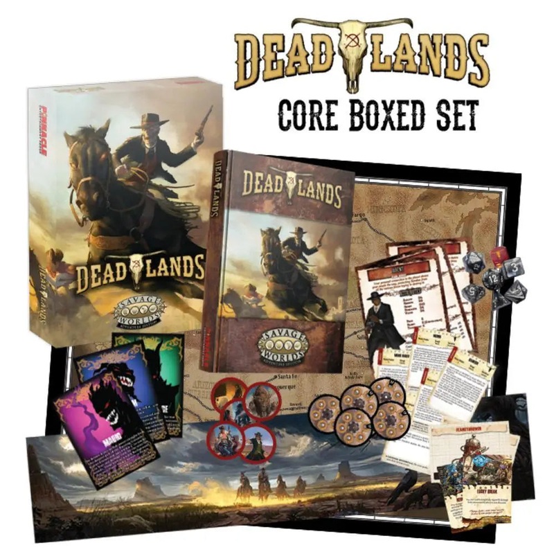 Savage Worlds RPG Deadlands: The Weird West Boxed Set
