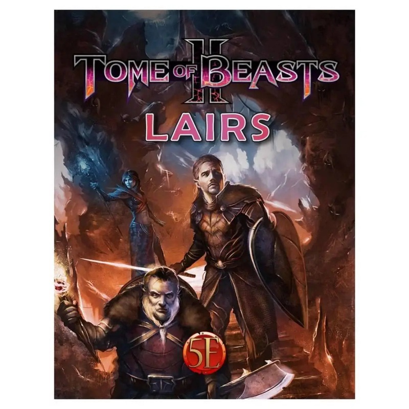 Tome of Beasts 2 Lairs for 5th Edition (Paperback)