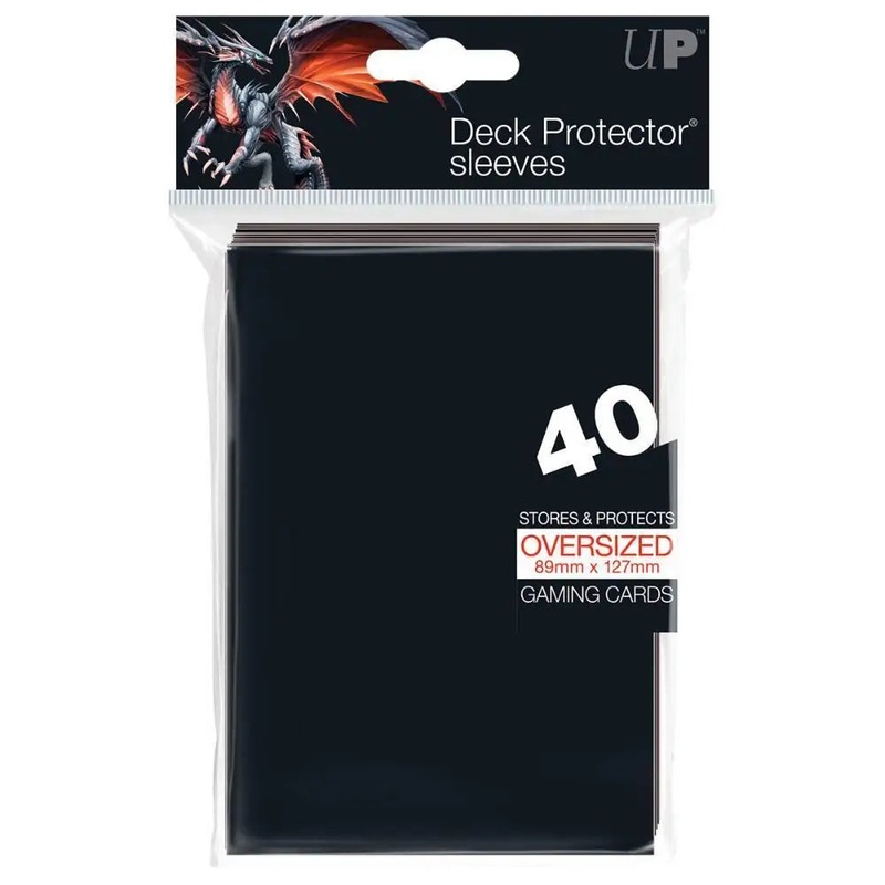 Ultra Pro Oversized Sleeves Black (40)