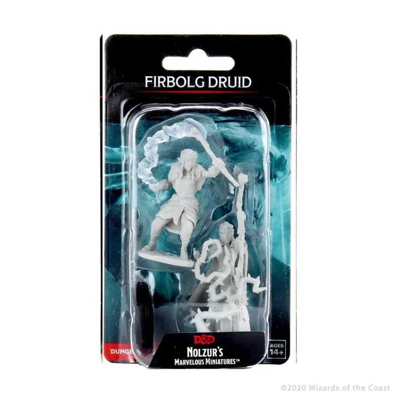 WizKids Unpainted Firbolg Female Druid (2)