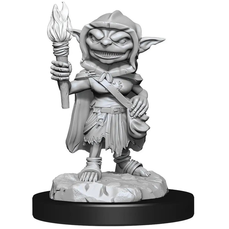 WizKids Unpainted Goblin Female Rogue (2)