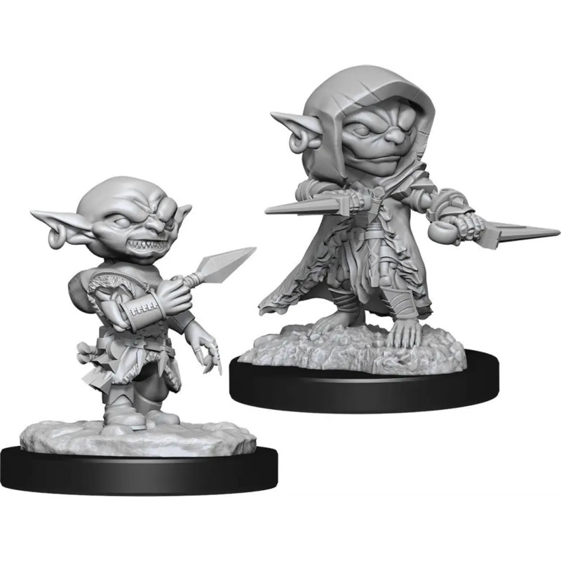 WizKids Unpainted Goblin Male Rogue (2)