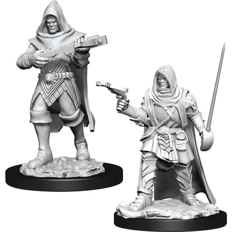 WizKids Unpainted Human Male Rogue (2)
