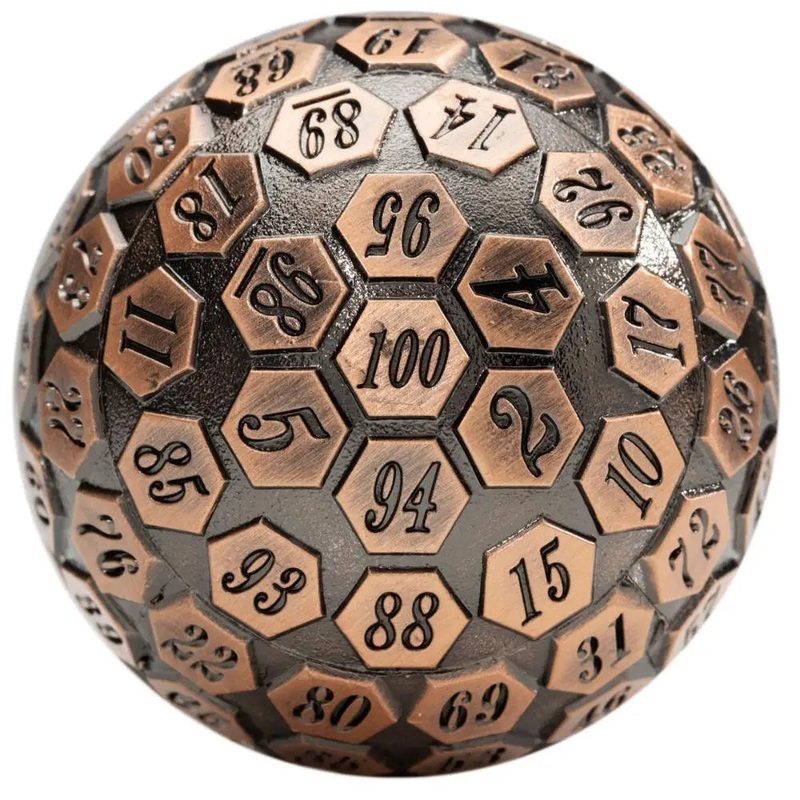 Orb of Predestined Fate Metal D100