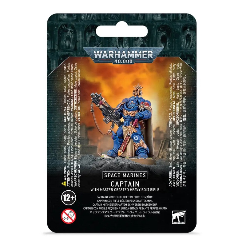 Warhammer 40,000 Space Marines: Captain with Master-Crafted Heavy Bolt Rifle
