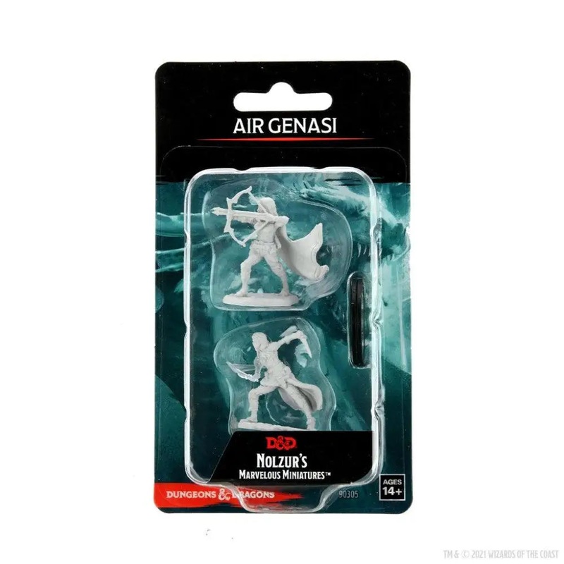 WizKids Unpainted Air Genasi Female (2)