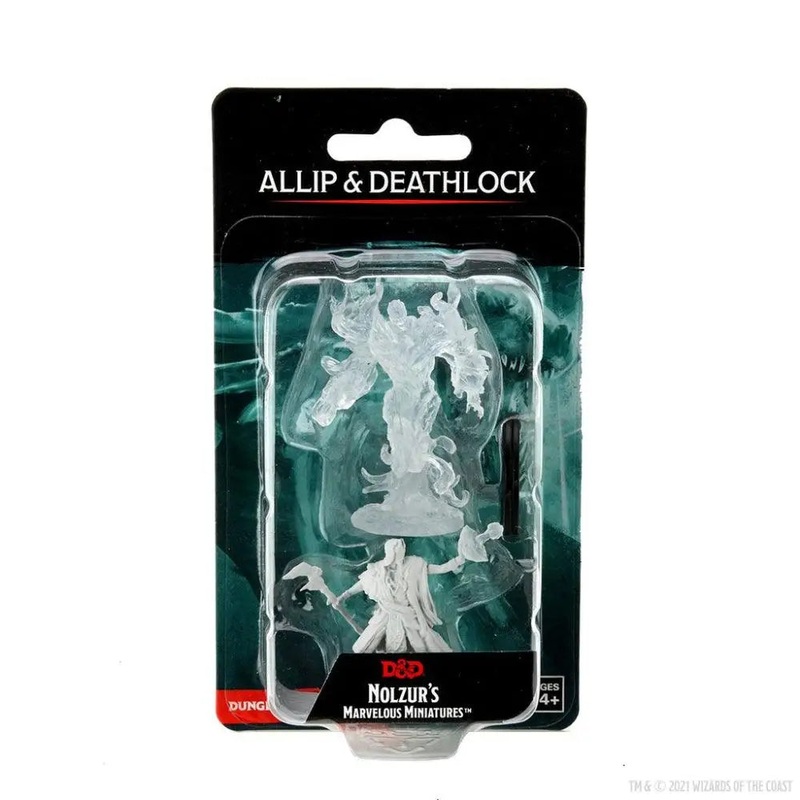 WizKids Unpainted Allip and Deathlock (2)