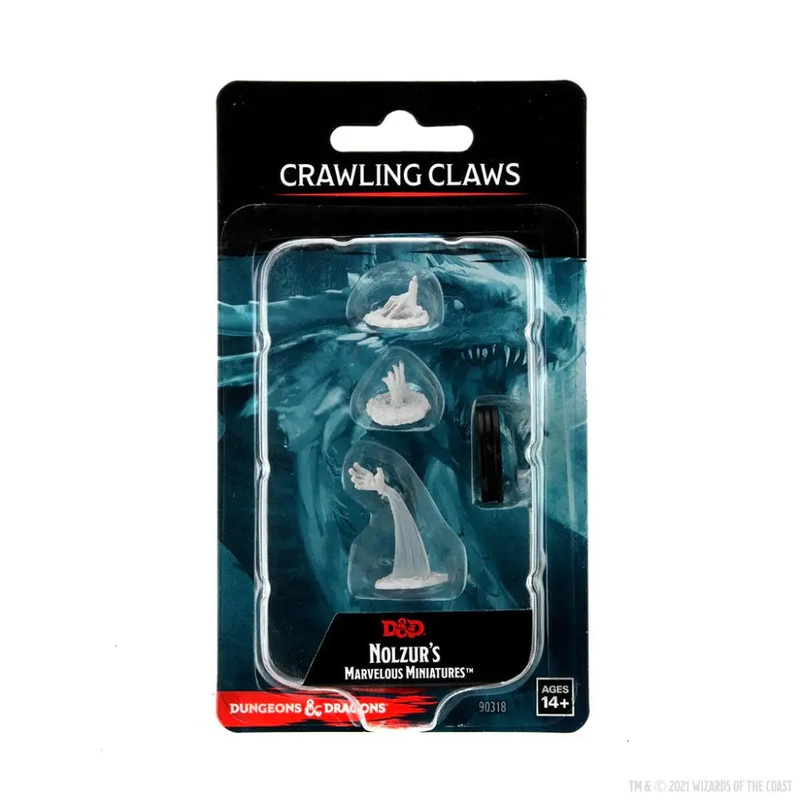 WizKids Unpainted Crawling Claws (2)