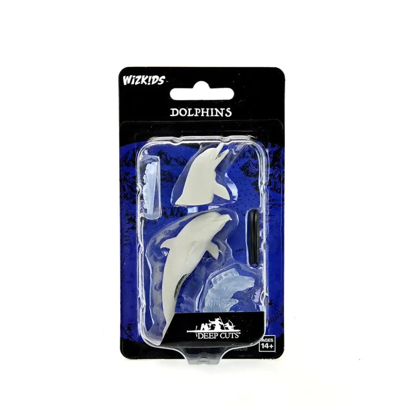 WizKids Unpainted Dolphins (2)
