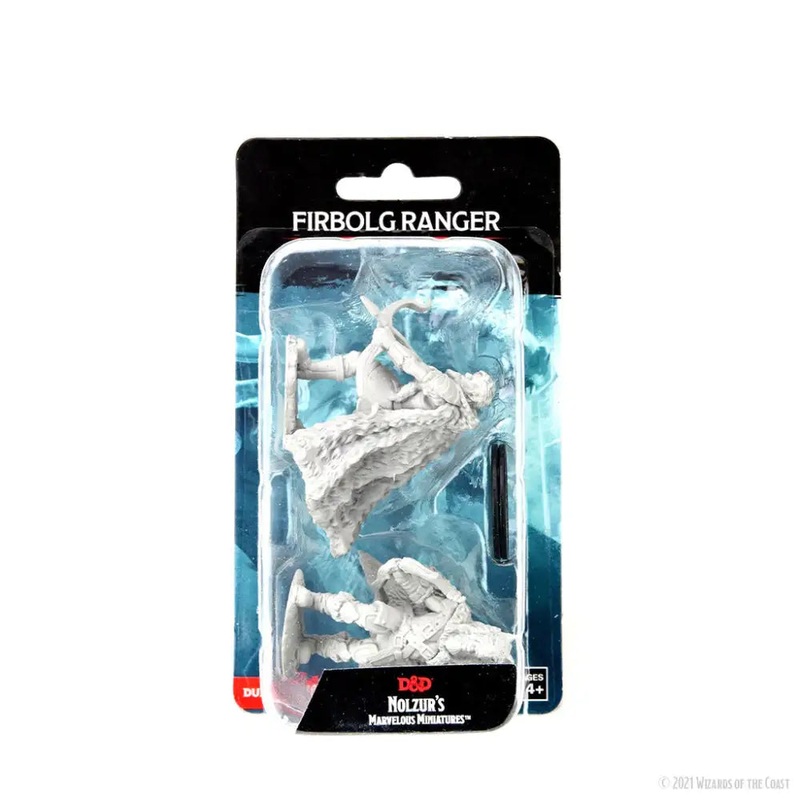 WizKids Unpainted Firbolg Male Ranger (2)