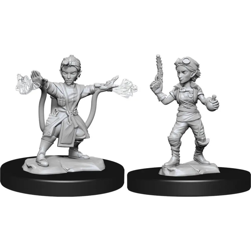WizKids Unpainted Gnome Female Artificer (2)