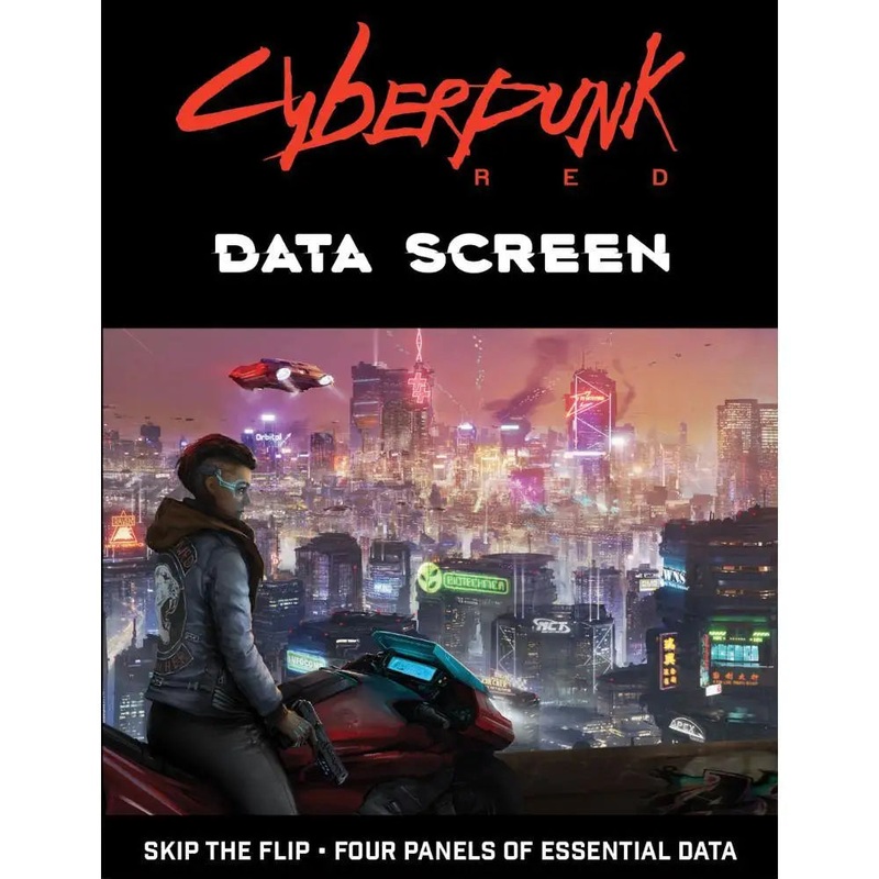 Cyberpunk Red RPG: Data Screen