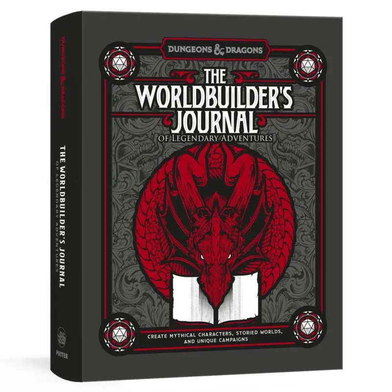 Dungeons and Dragons The Worldbuilder's Journal of Legendary Adventures