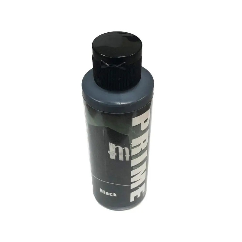 Monument Black Acrylic Primer 120ml Bottle