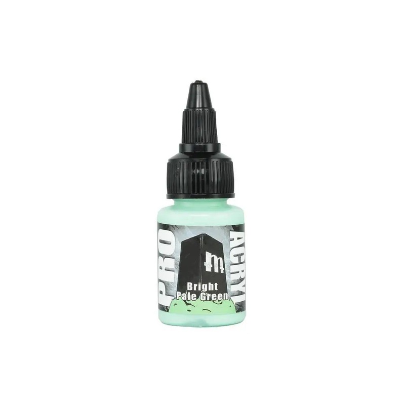 Monument Bright Pale Green Acrylic Paint 22ml Bottle
