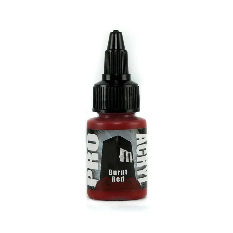 Monument Burnt Red Acrylic Paint 22ml Bottle
