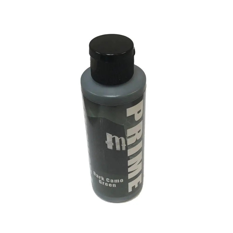 Monument Dark Camo Green Acrylic Primer 120ml Bottle