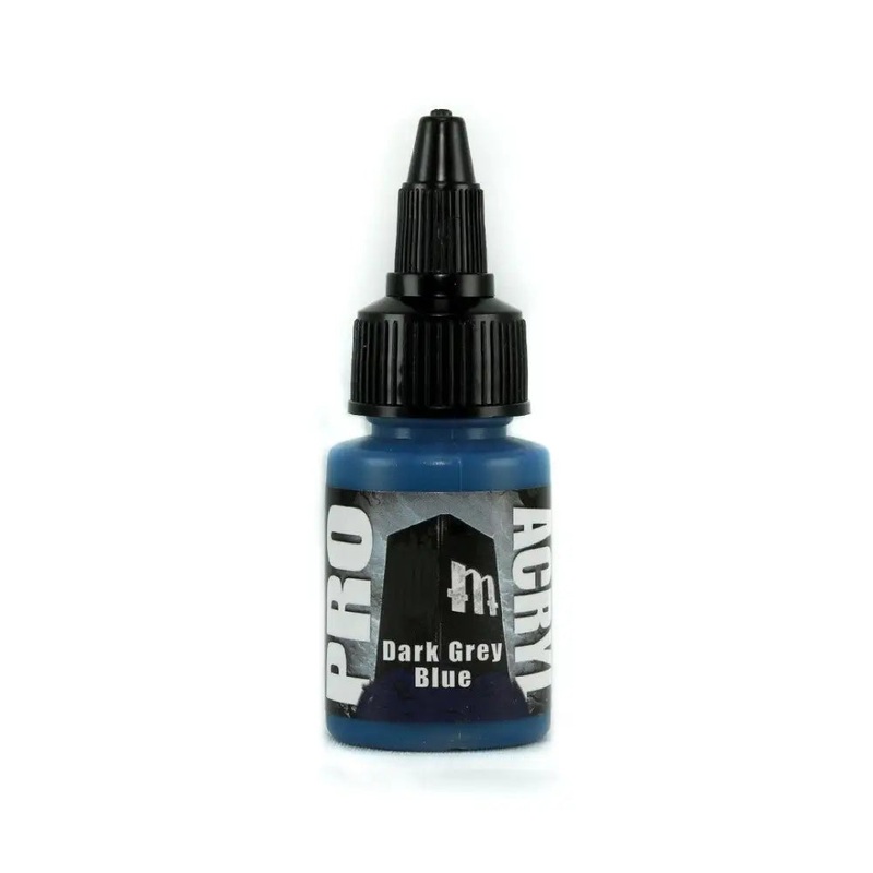 Monument Dark Grey Blue Acrylic Paint 22ml Bottle