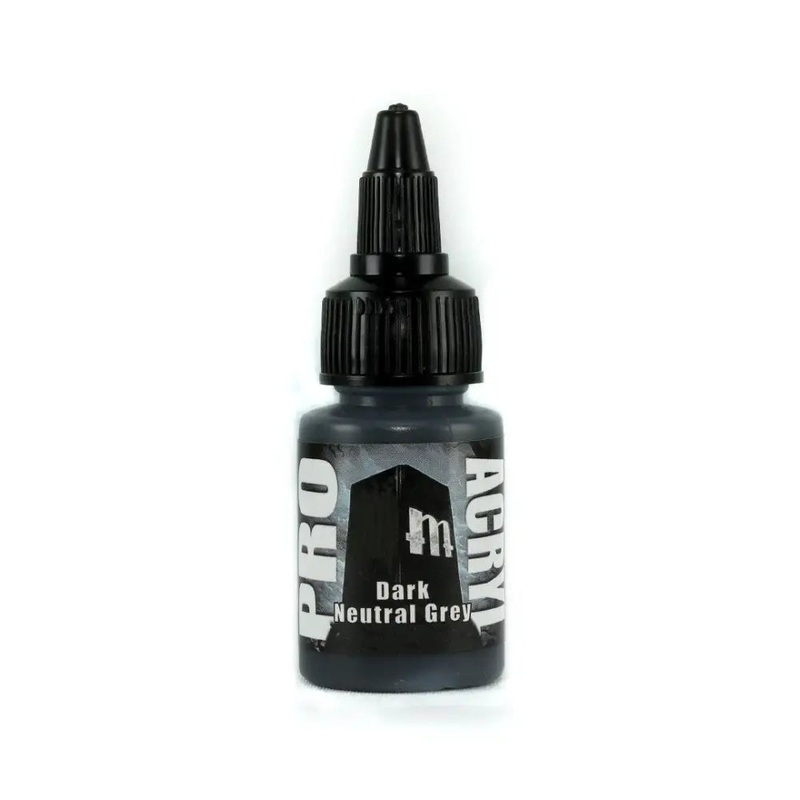 Monument Dark Neutral Grey Acrylic Paint 22ml Bottle