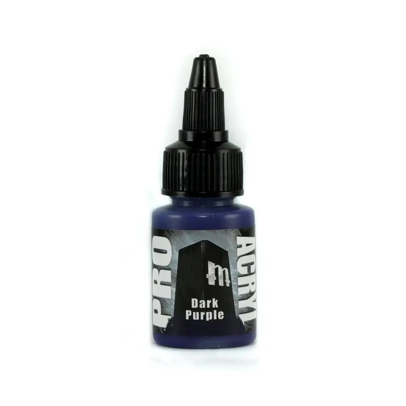 Monument Dark Purple Acrylic Paint 22ml Bottle