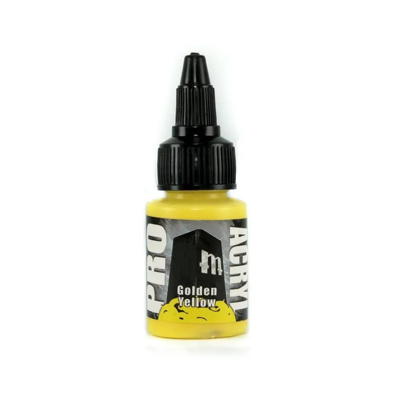 Monument Golden Yellow Acrylic Paint 22ml Bottle