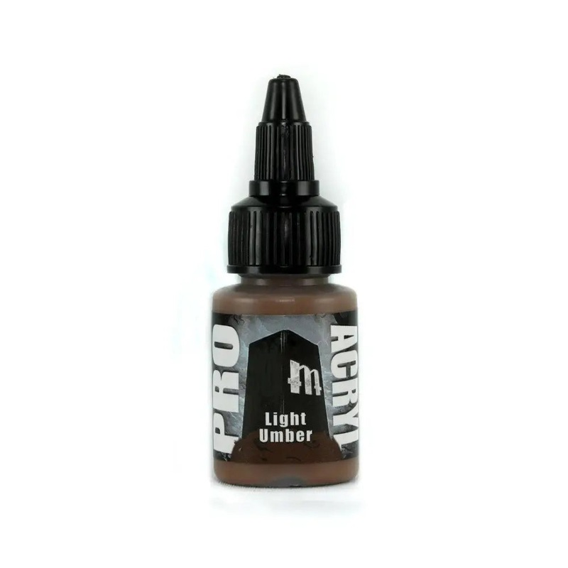 Monument Light Umber Acrylic Paint 22ml Bottle