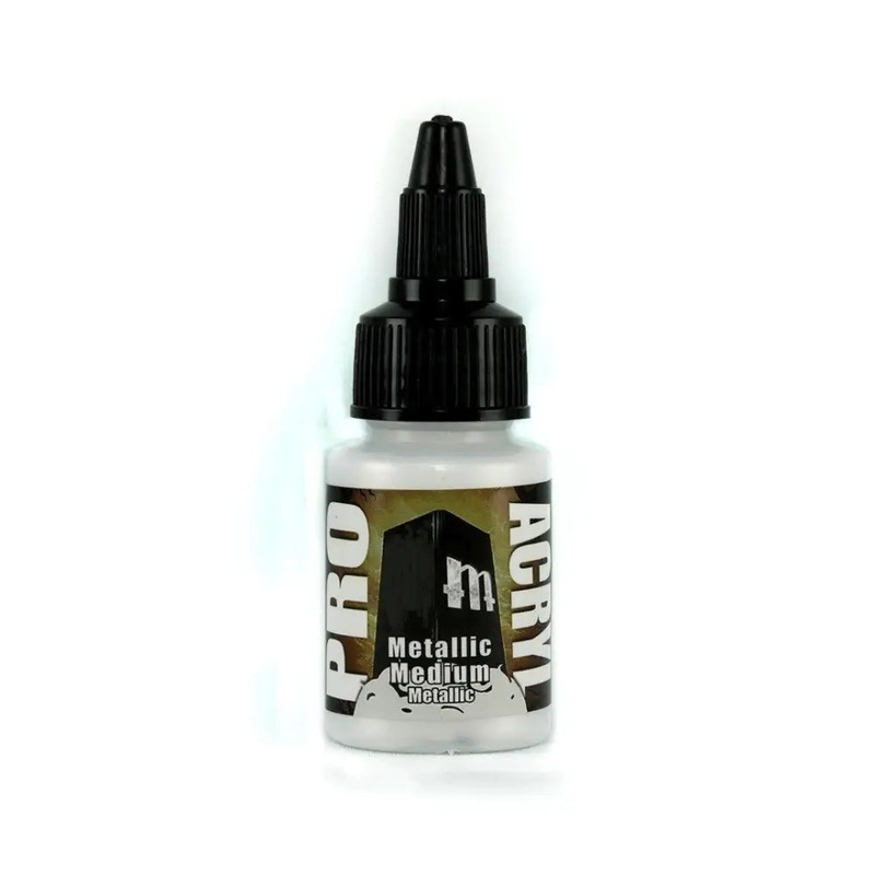 Monument Metallic Medium Acrylic Paint 22ml Bottle