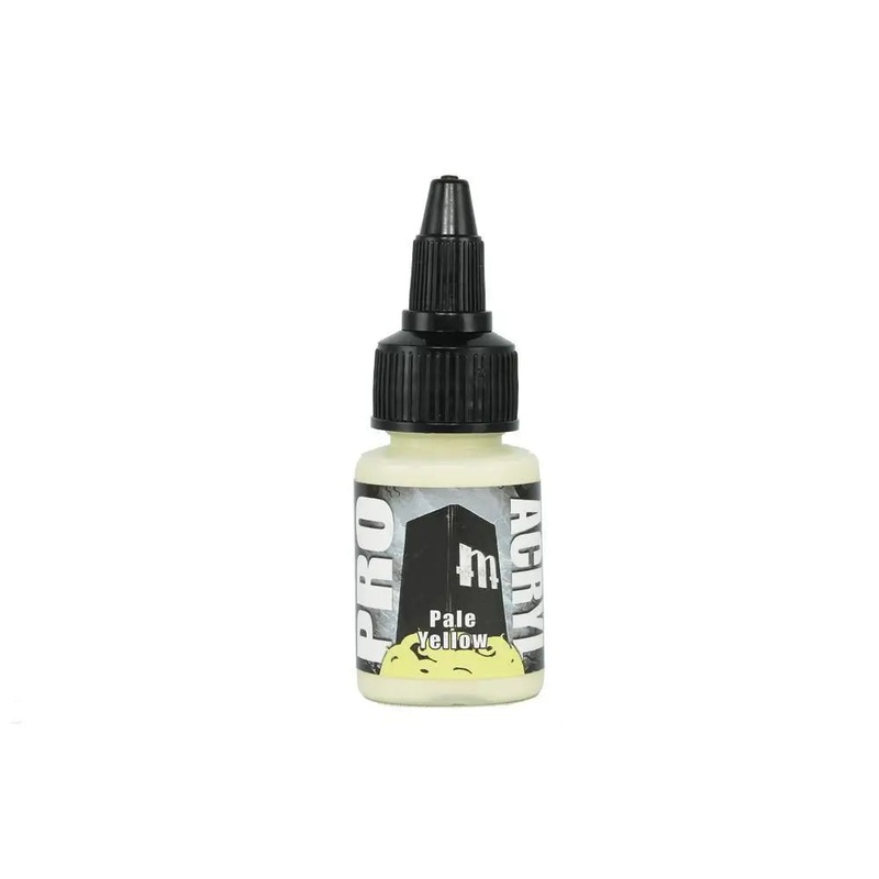 Monument Pale Yellow Acrylic Paint 22ml Bottle