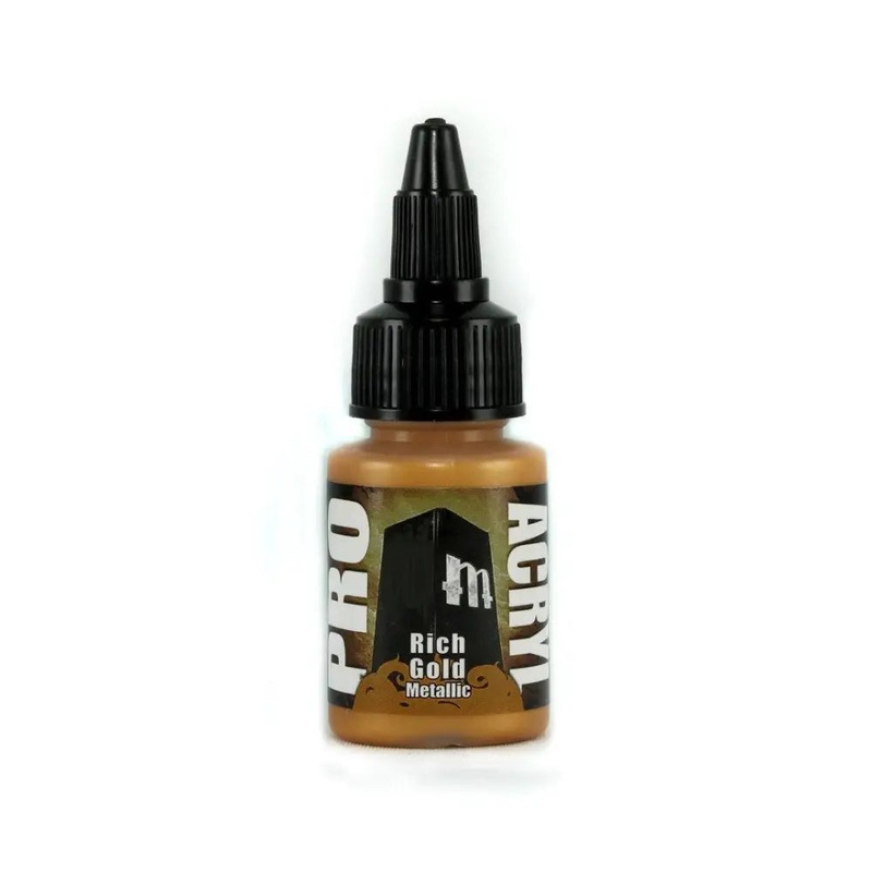 Monument Rich Gold Acrylic Paint 22ml Bottle