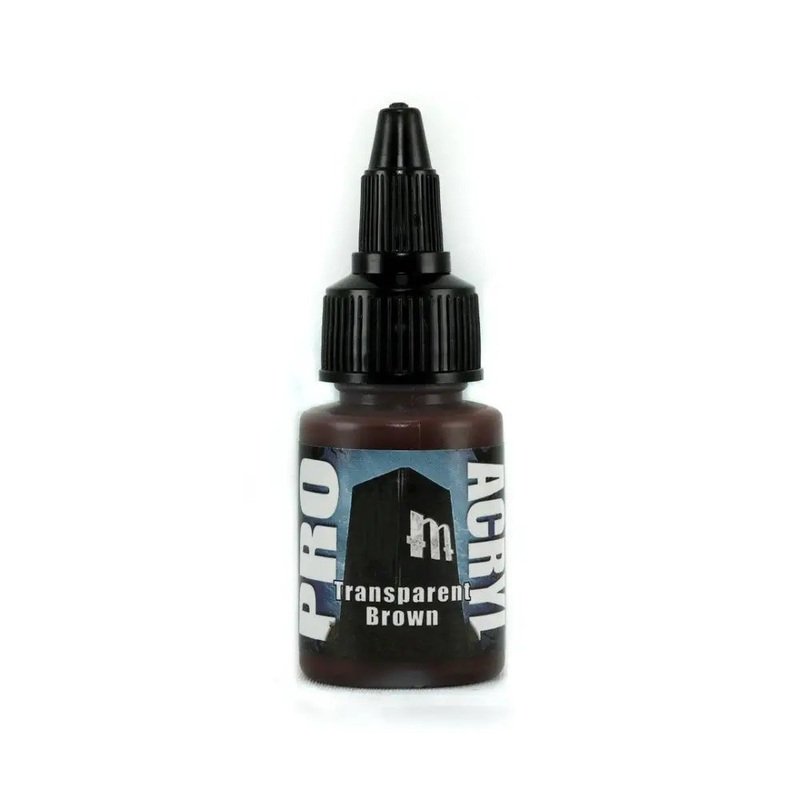 Monument Transparent Brown Acrylic Paint 22ml Bottle