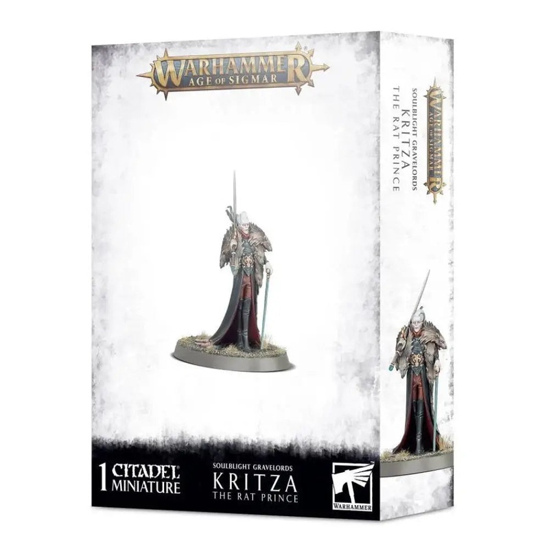 Warhammer Age of Sigmar Soulblight Gravelords: Kritza, The Rat Prince