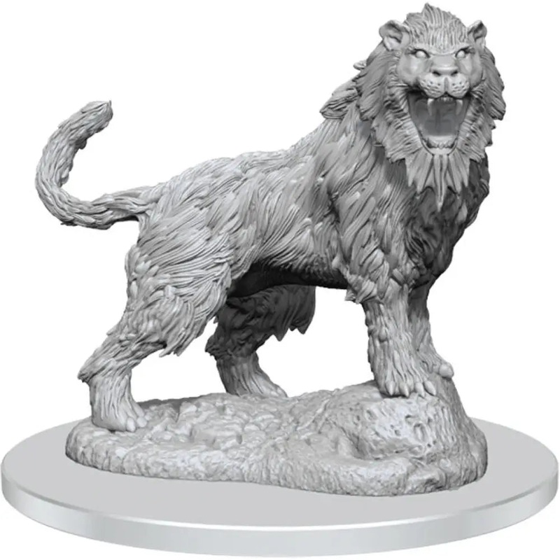 WizKids Unpainted Crag Cat
