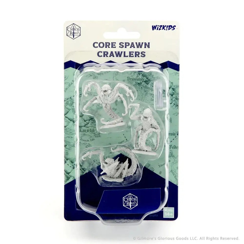 WizKids Unpainted Critical Role Core Spawn Crawlers (3)