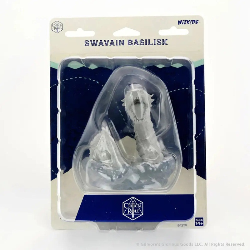 WizKids Unpainted Critical Role Swavain Basilisk