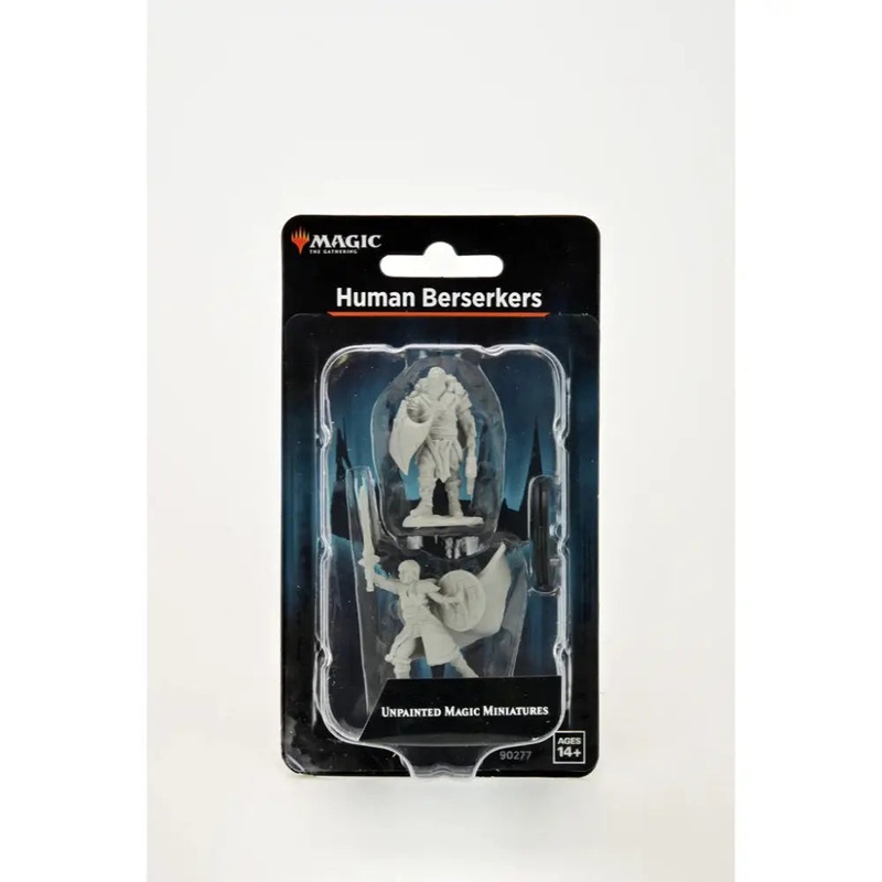 WizKids Unpainted Magic the Gathering Human Berserkers (2)