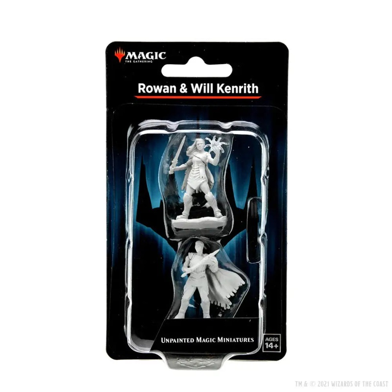 WizKids Unpainted Magic the Gathering Rowan Kenrith & Will Kenrith (2)