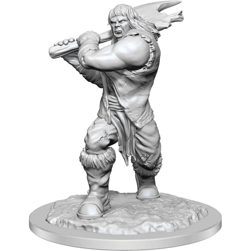 WizKids Unpainted Ogre Female