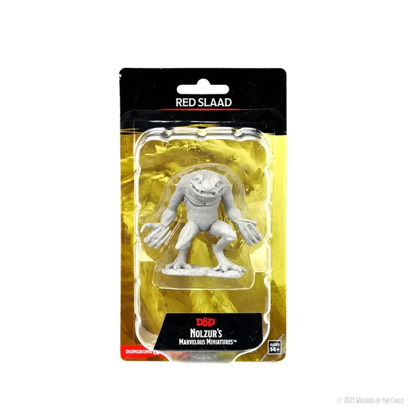 WizKids Unpainted Red Slaad