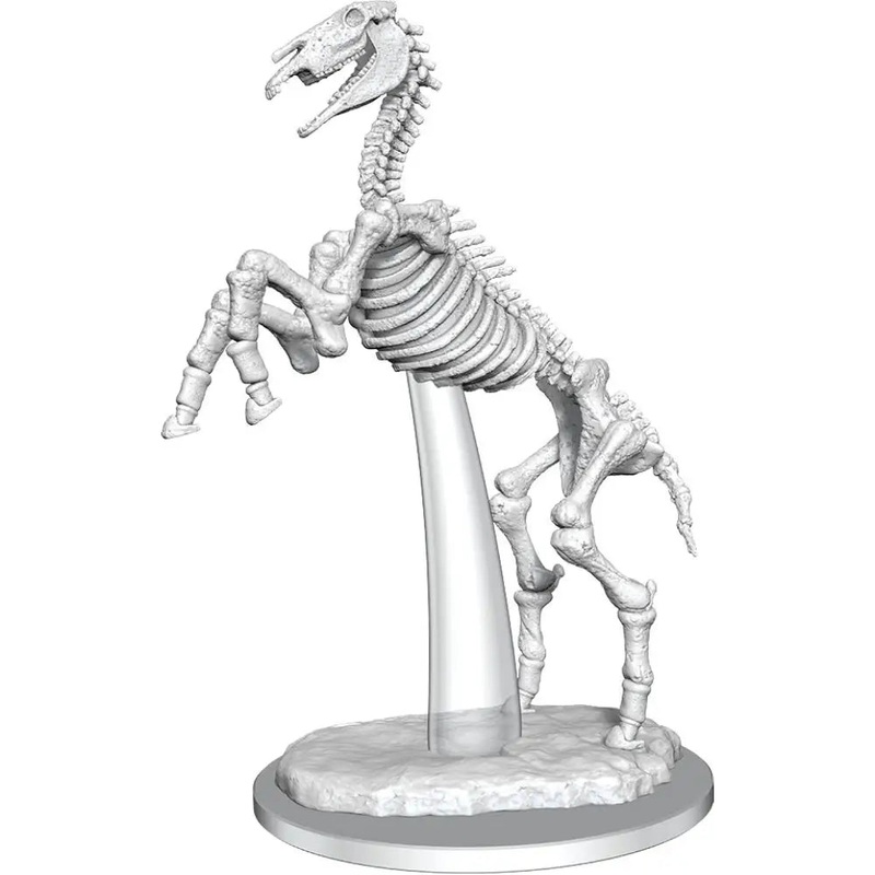 WizKids Unpainted Skeletal Horse