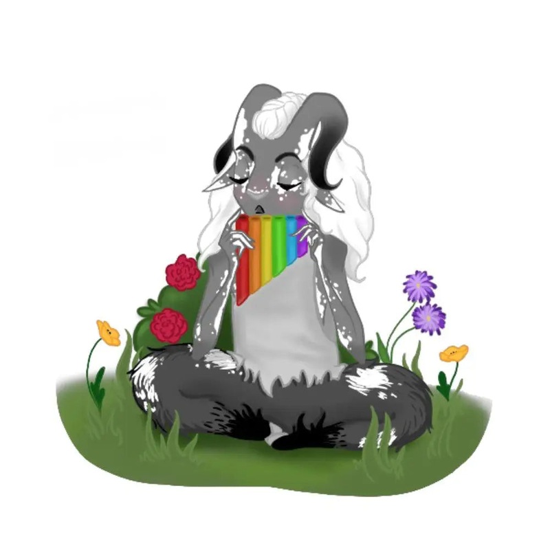 Ally Pride Faun Sticker
