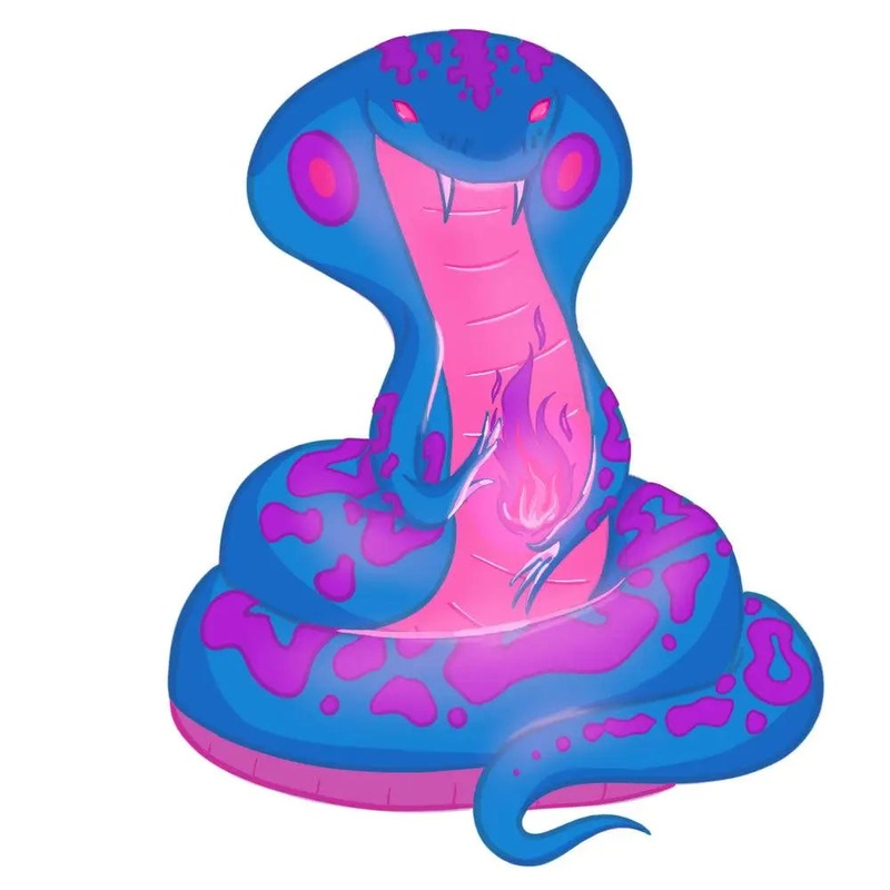 Bisexual Pride Yuan-Ti Sticker