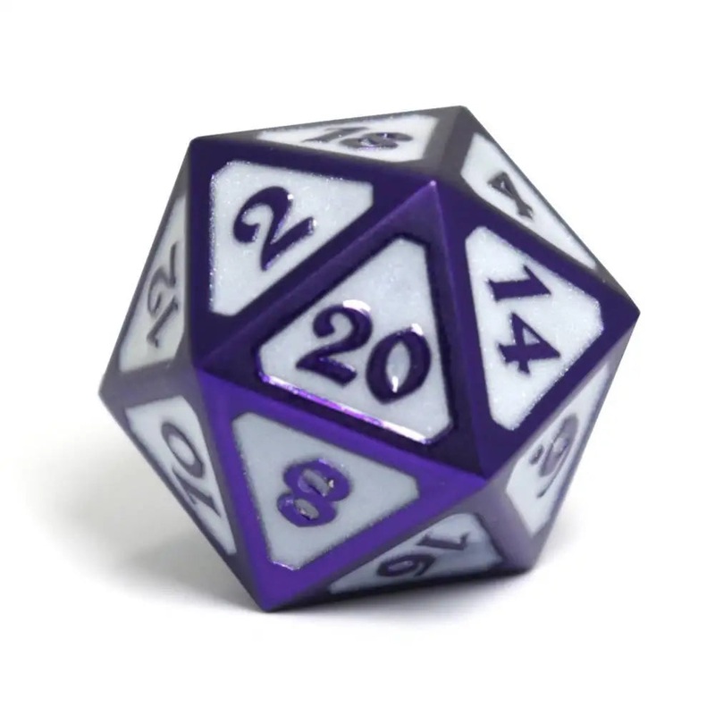 Celestial Harbinger Metal Polyhedral (D&D) Dice Set