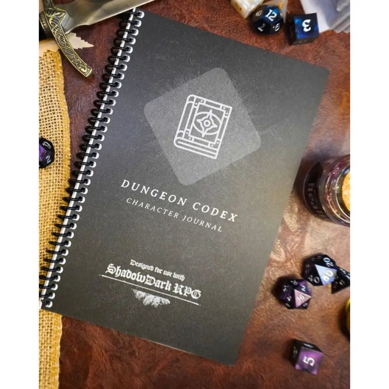 Dungeon Codex Character Journal (Shadowdark)