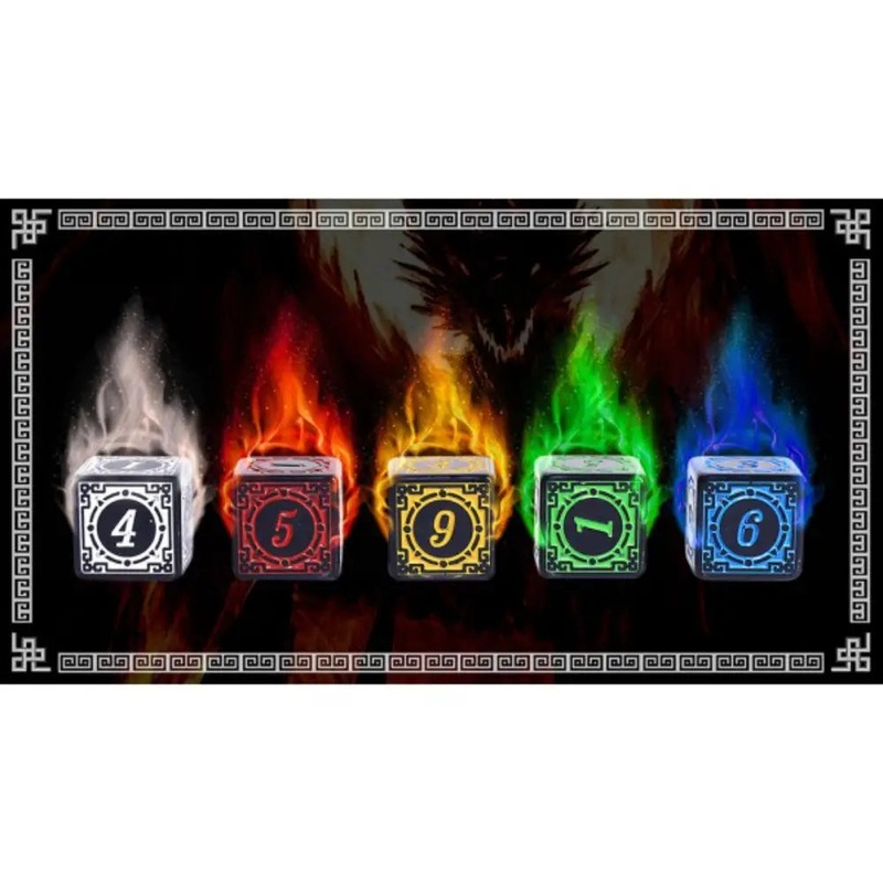 Enchanted Dice Magic Burst d6 Dice Block (15)