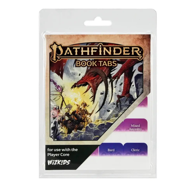 Pathfinder Book Tabs: Player Core