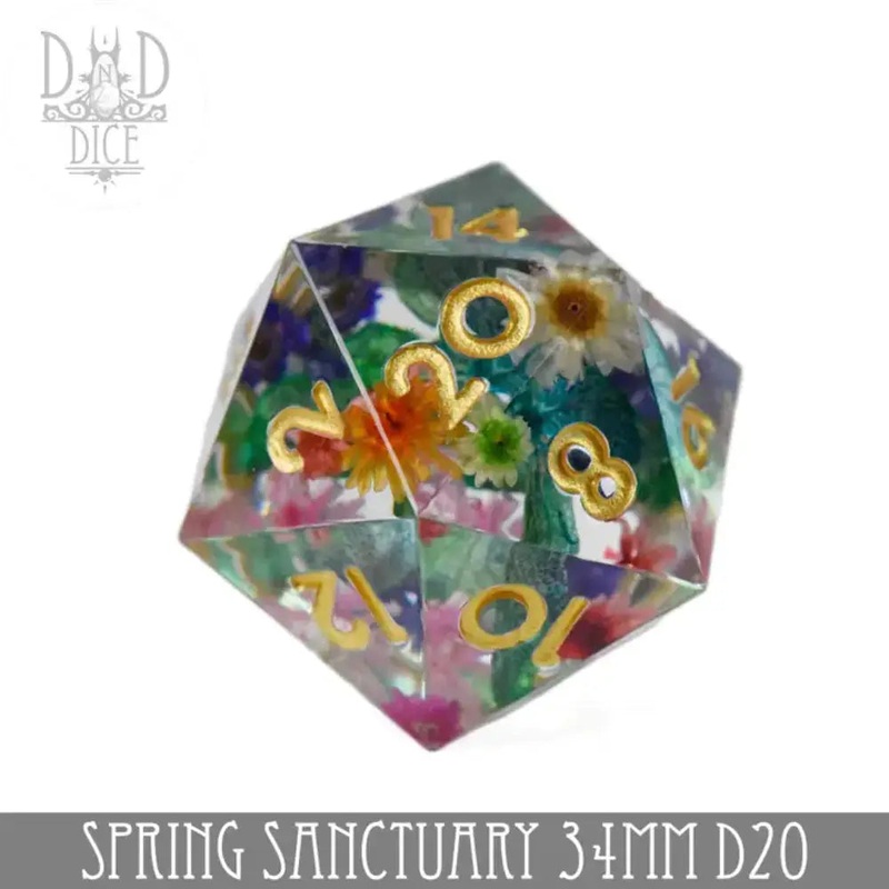 Spring Sanctuary 34mm D20 Die