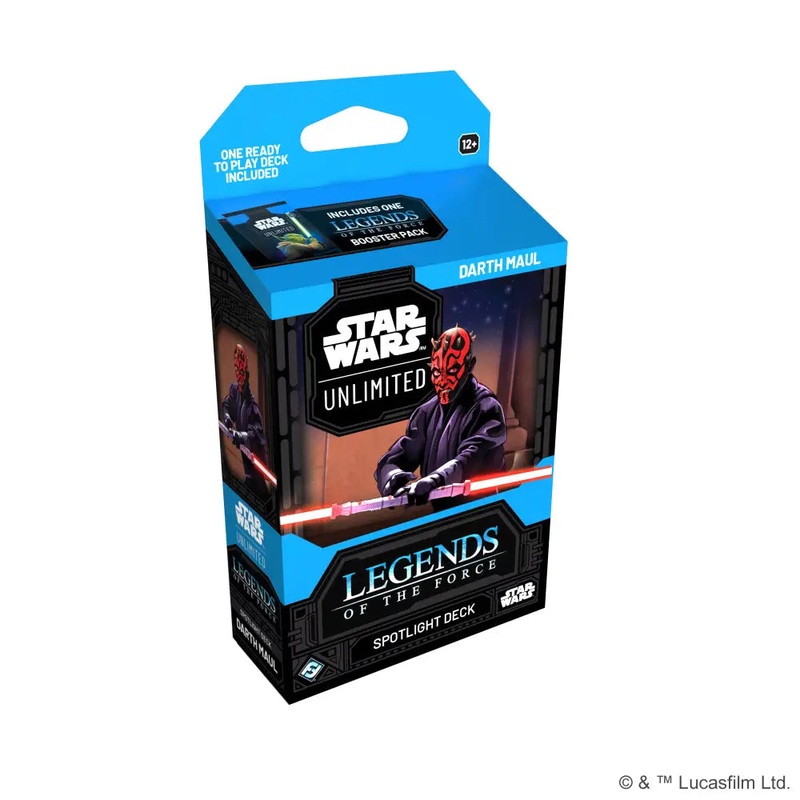 Star Wars Unlimited: Legends of the Force - Darth Maul Spotlight Deck