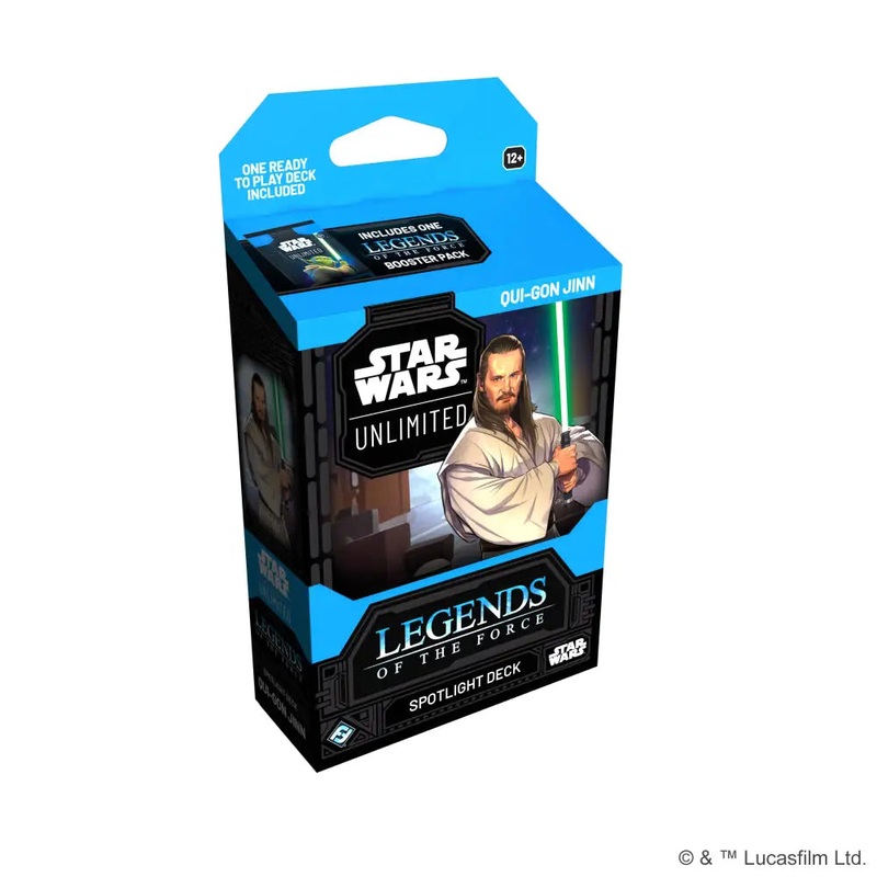 Star Wars Unlimited: Legends of the Force - Qui-Gon Jinn Spotlight Deck