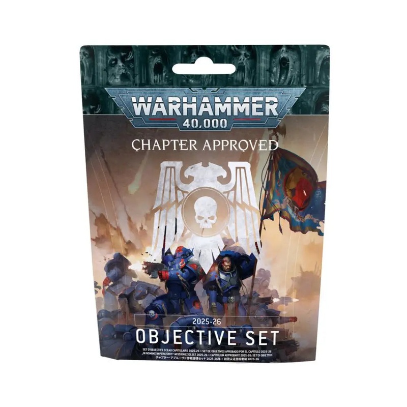 Warhammer 40,000 Chapter Approved: 2025-26 Objective Set