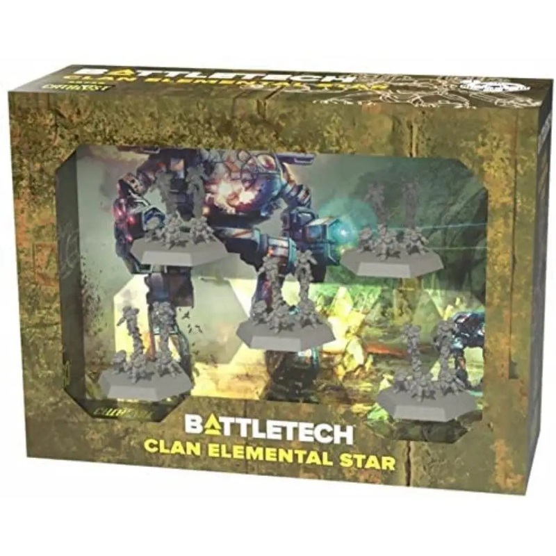 BattleTech Miniature Force Pack - Clan Elemental Star